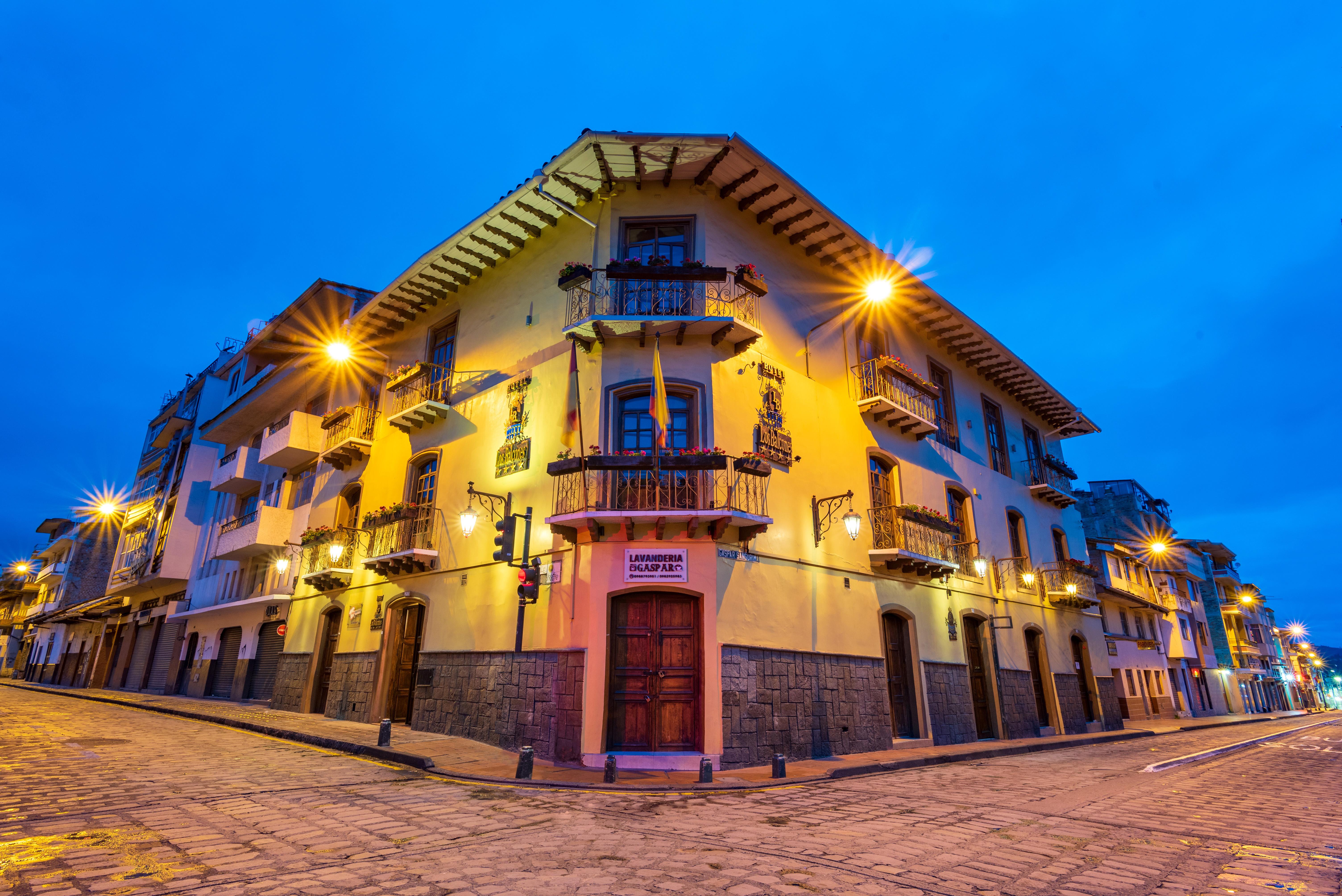 Hotel Boutique Los Balcones Cuenca Exterior foto